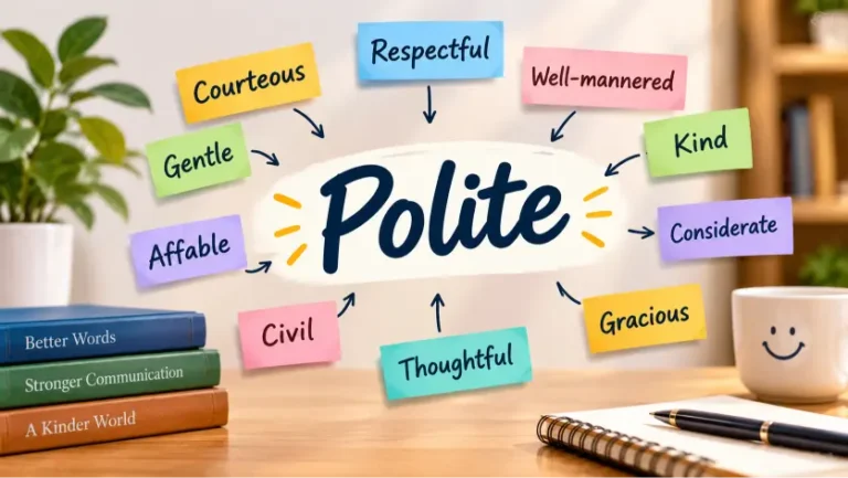 synonyms for polite