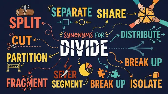 synonyms for divide